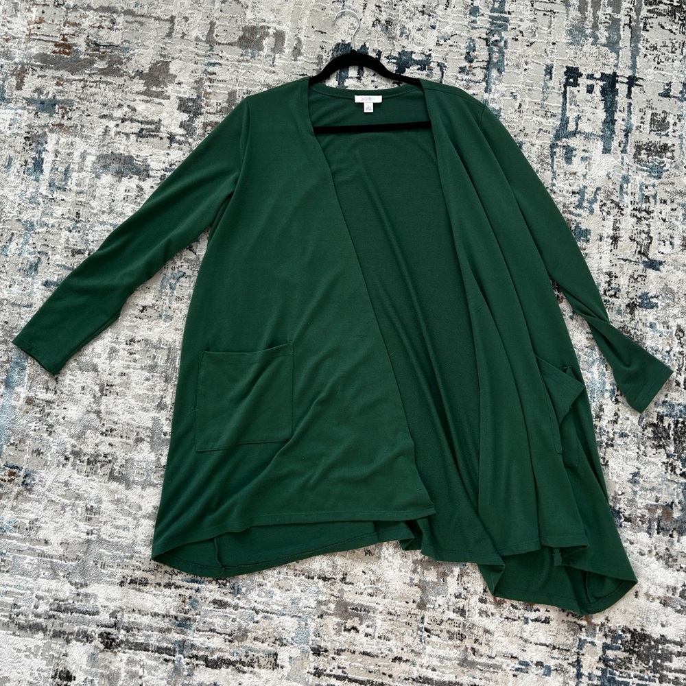 Green Cardigan